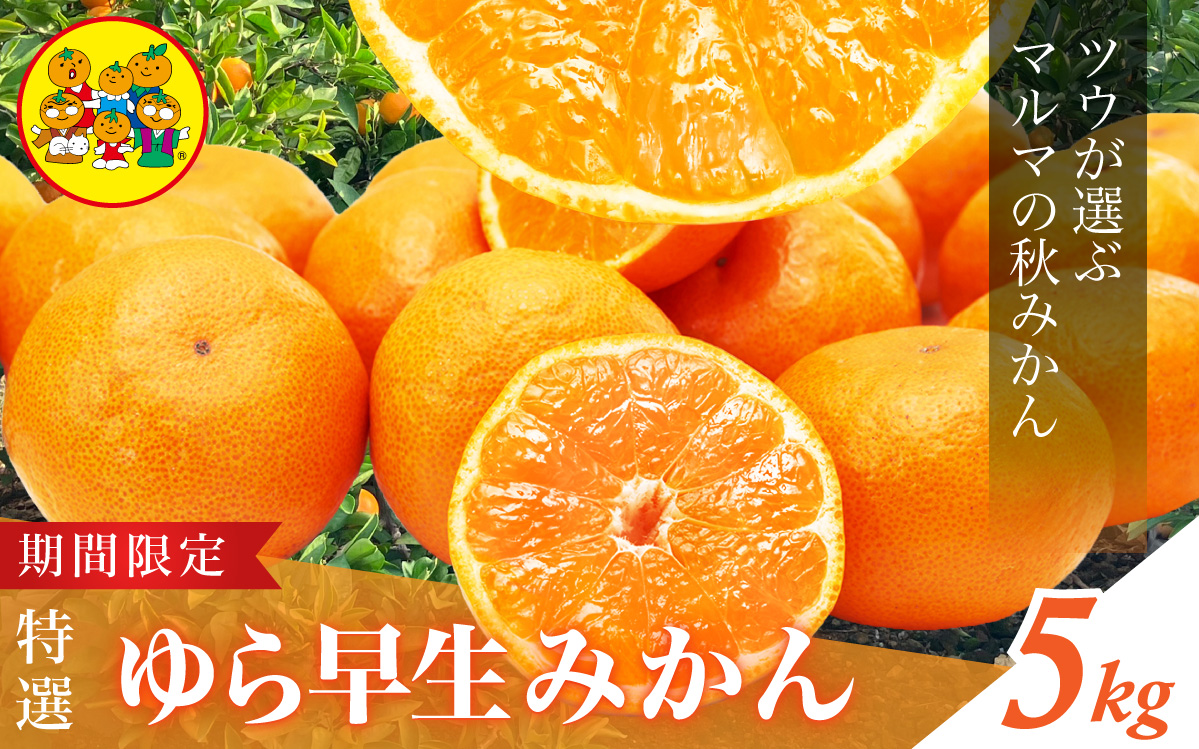 みかんさん専用 2025年産 ゆら早生みかん予約受付は10月初旬スタート！ ｜ 株式会社